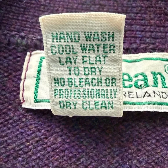 Vintage L.L.Bean 100% lambswool knit vest.